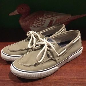Sperry men’s top spider khaki 8.5